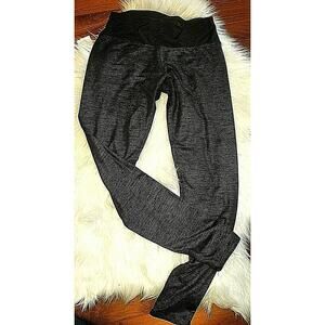 RBX Women's Size S Leggings Pants Black Metallic Threads Running Gym Sport